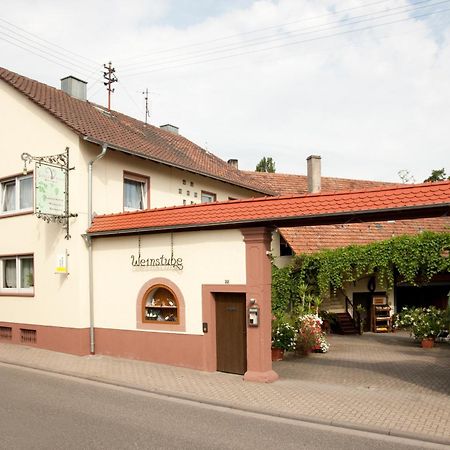 Weingut Und Gastehaus Vongerichten Oberhausen  Buitenkant foto